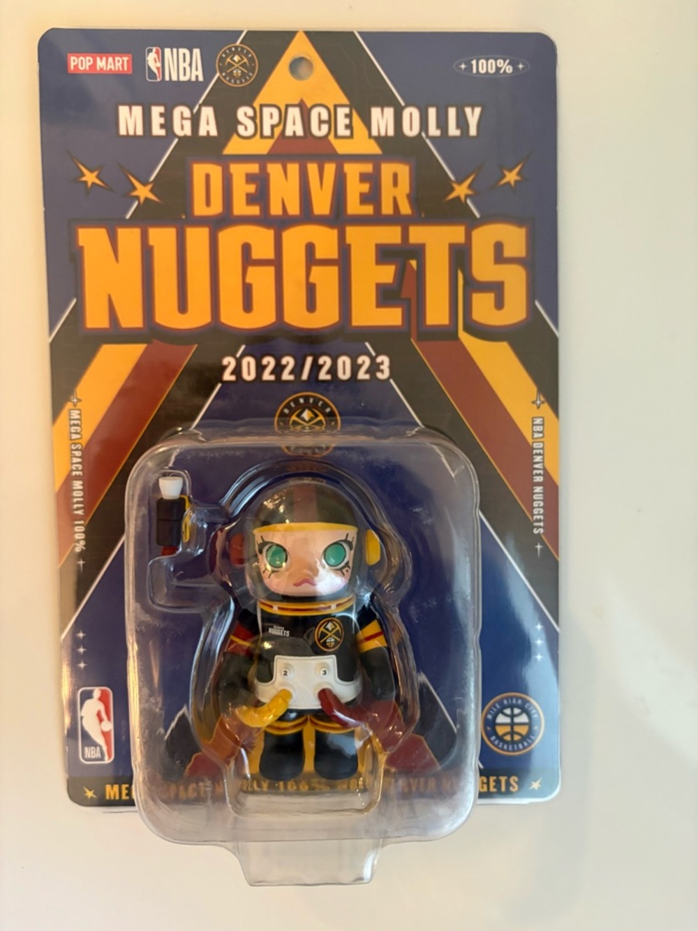 Limited Edition Mega Space Molly collab with NBA Denver Nuggets basketball team!